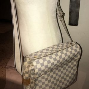CERTIFIED Louis Vuitton Damier Azur Naviglio